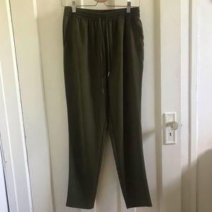 Only khaki woven jogger